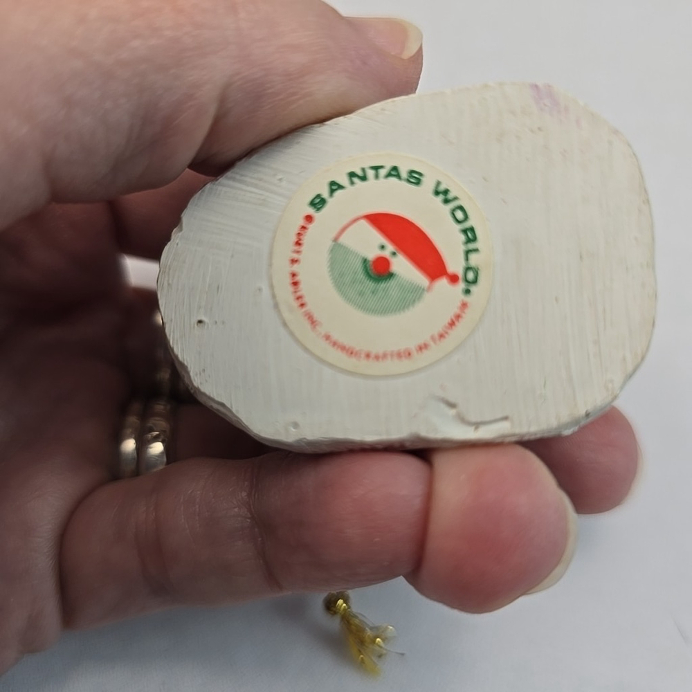 Vintage Kurt Alder Mini Santa's World Snow Cottage House Christmas Tree Ornament - Picture 7 of 12